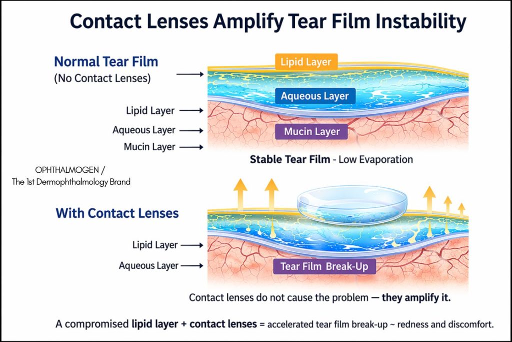 Red Eyes from Contact Lenses?